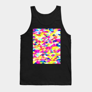 Abstract Geometric Pattern Tank Top